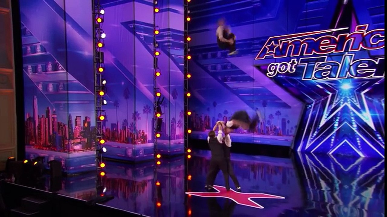 Acrobatic Group The Godfathers are Delighted with Their AGT Performance - America's Got Talent 2017