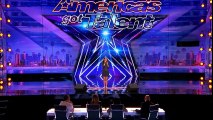 Angelina Green- 13-Year-Old Singer Earns Golden Buzzer From Heidi Klum - America's Got Talent 2017