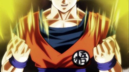 Gokû affronte Caulifla en Super Saiyan 2