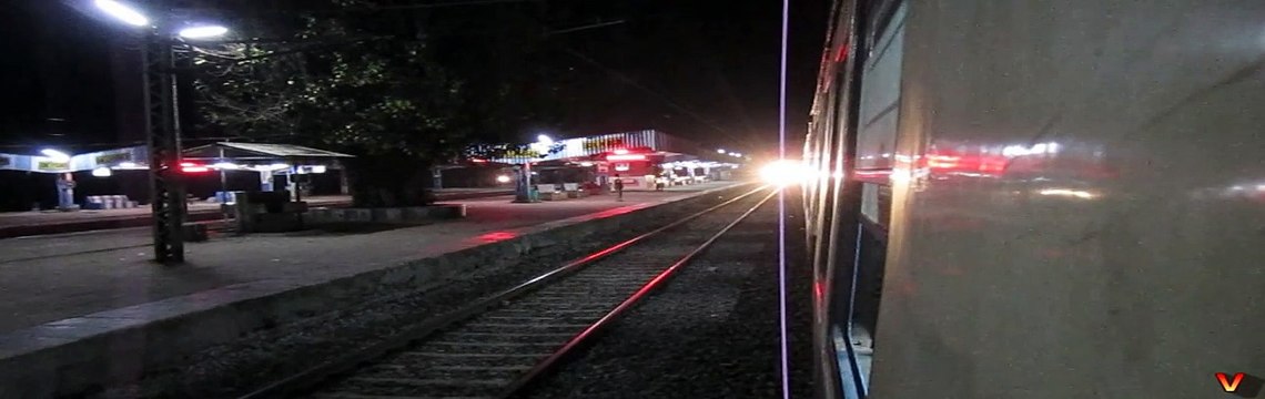 WAP-4 HWH - YPR EXP overtakes at Balichak