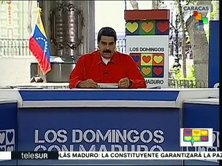 Asegura pdte. venezolano que en el país manda el pueblo soberano