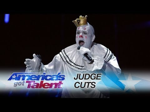 Leak - Lonesome Clown, Puddles Pity Party, Performs 'All By Myself' - America's Got Talent 2017
