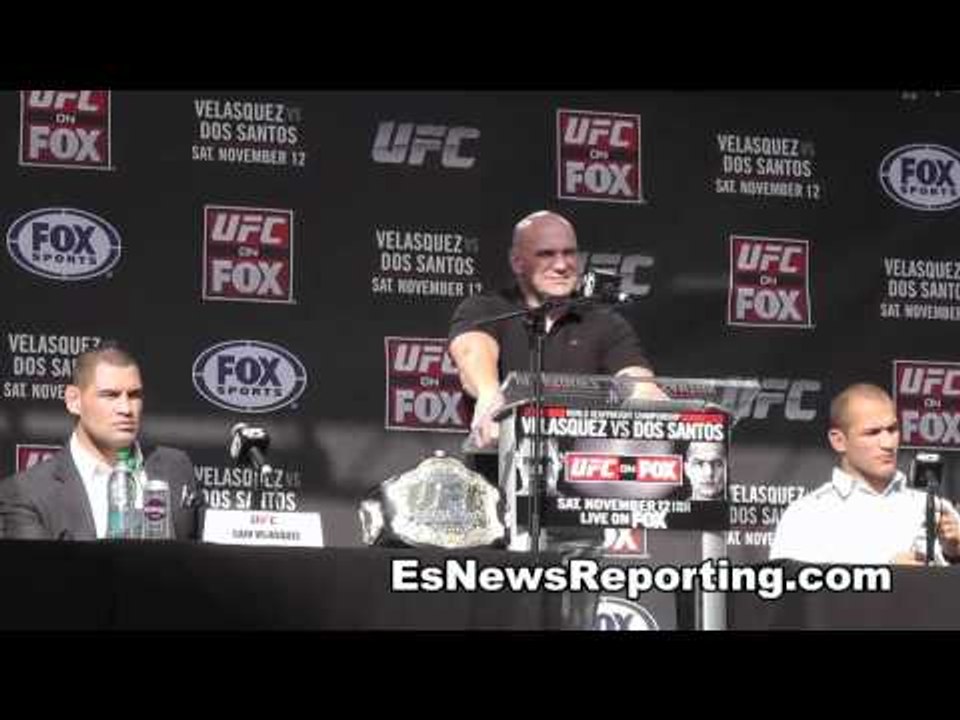 dos santos talks about cain velasquez