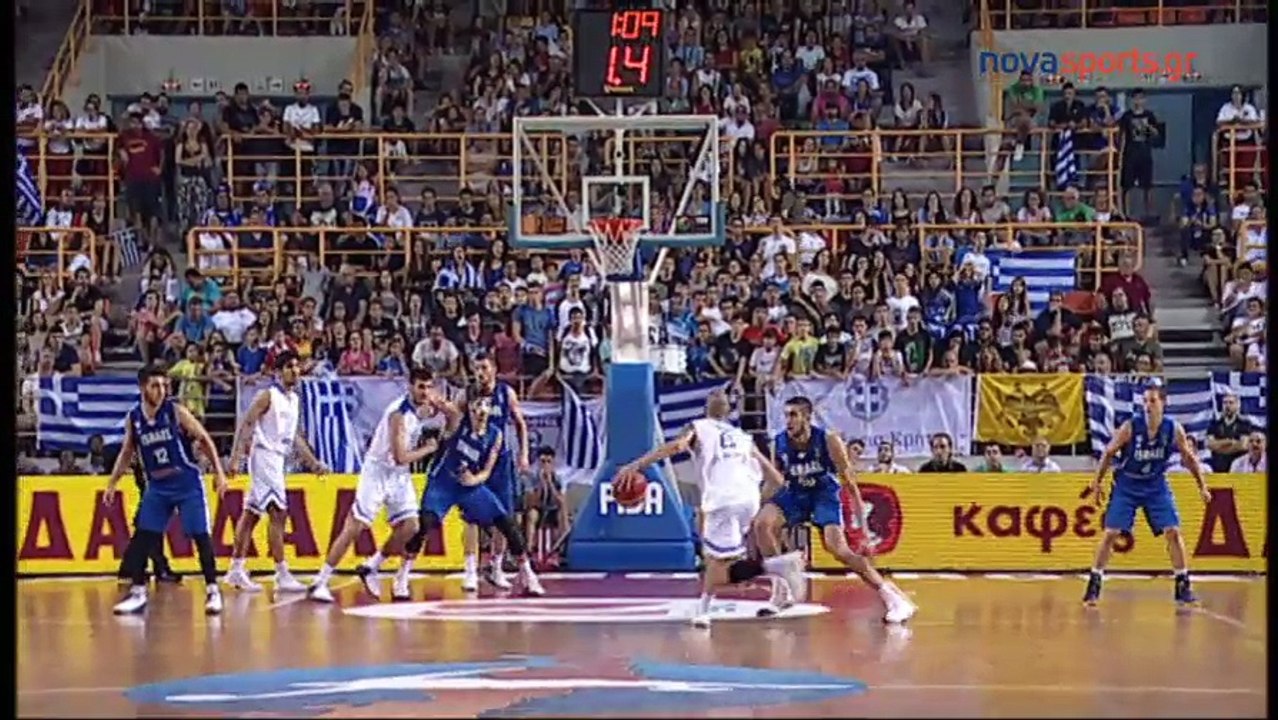 Ελλάδα 65-56 Ισραήλ - Πλήρη Στιγμιότυπα - Τελικός Eurobasket-  U20 - 23.07.2017