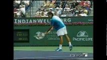 Roger Federer v. Guillermo Canas Indian Wells 2005 SF Highlights