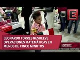 Regresa a México niño ganador en el Mundial de Aritmética Mental 2017