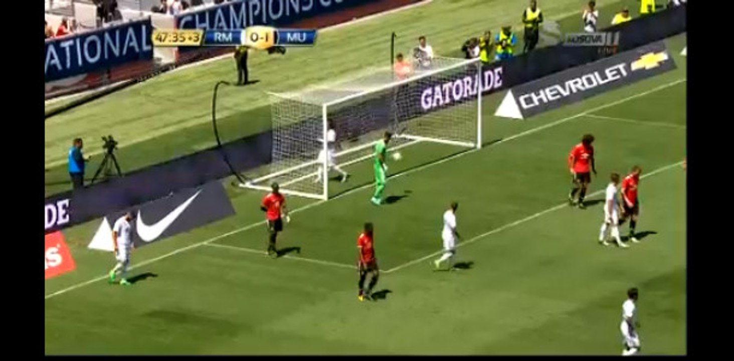 Marcelo canceled GOAL  HD Real Madrid 0-1  Manchester United 23.07.2017 HD