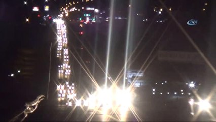 Tekirdağ'da 20 Kilometrelik Araç Kuyrukları Oluştu