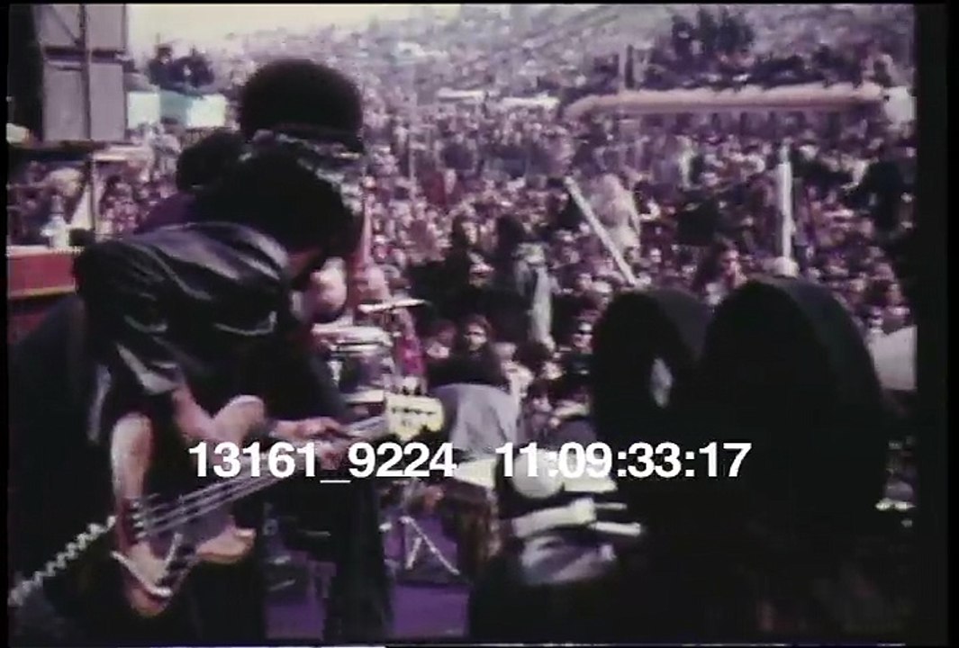 Santana & Flying Burrito Brothers At Altamont Speedway 1969 (Silent