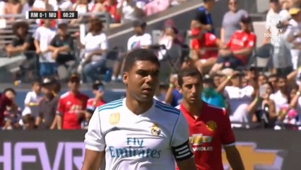 Casemiro (PEN.) GOAL HD - Real Madrid 1-1 Manchester United 23.07.2017