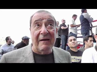 Bob Arum:  Chavez Jr Is In Great Shape