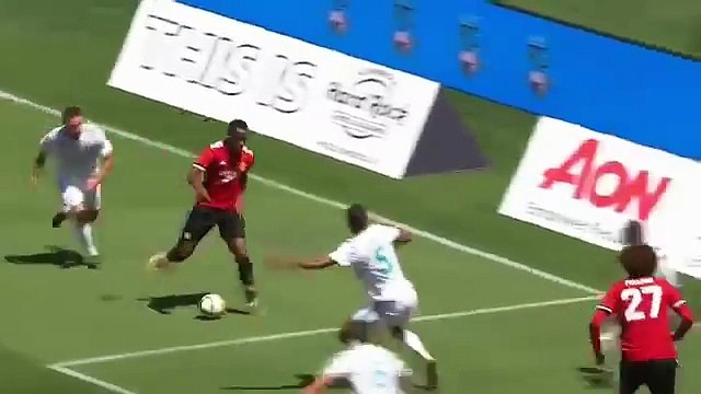 Anthony Martial humiliates Vazquez,Carvajal & Modric before assisting Lingard's goal - Manchester United vs Real Madrid
