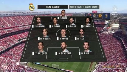 Extended highlights - Real Madrid 1-1 Manchester United ( pen 1-2 ) - 24.07.2017 ᴴᴰ