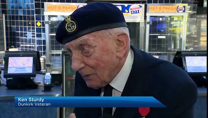 Calgary veteran who survived Dunkirk causes a stir at movie premiere