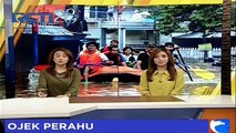 Mulyadi Sang Ojek Perahu Ditengah Banjir di Sulawesi Selatan