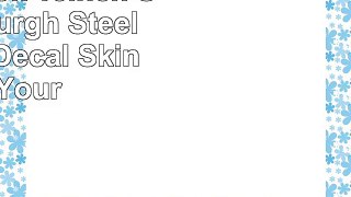 NFL Pittsburgh Steelers MacBook 13inch Skin  Pittsburgh Steelers Vinyl Decal Skin For