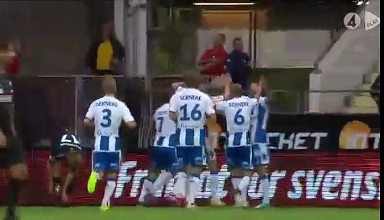 Djurgardens 2:2 Ostersunds (Swedish Allsvenskan 23 July 2017)