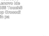 Decalrus  Protective decal for Lenovo Ideapad U530 156 TouchScreen laptop Crocodile