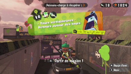 Splatoon 2 - Soluce complète - 4-18 - Tours vertigineuses - Détours autour des tours