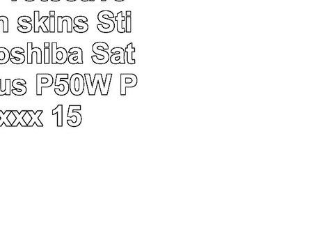 Decalrus Protective Decal Skin skins Sticker for Toshiba Satellite Radius P50W P55WCxxx