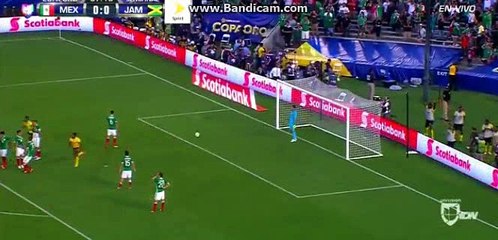 Kemar Lawrence Free kick Goal ~ Mexico vs Jamaica 0-1