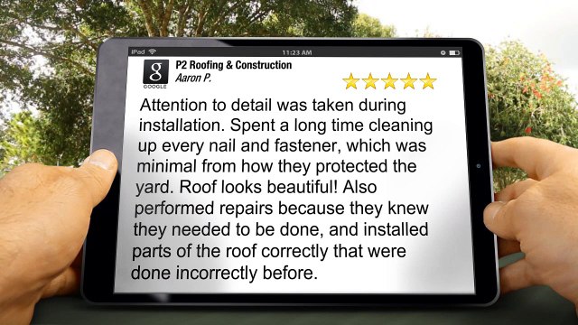 Best Roofing Contractor DallasTX (469) 917-7772P2 Roofing & Construction Dallas Superb5 Sta...