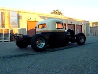 1937 RATROD BURNOUT