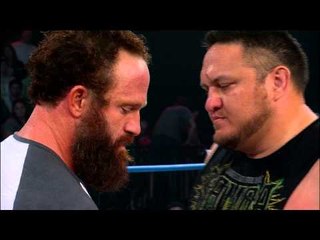 War of words between Eric Young and Samoa Joe (March 27, 2014)