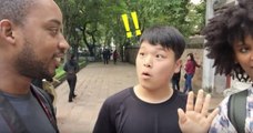 Korean Kid Gets Surprised By A Foreigner Speaking Korean To Him In Vietnam