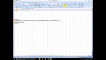 Excel part-1 How to start working on excel-starting from the very basic things in easy steps##