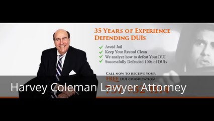Harvey Coleman Lawyer Attorney Defending People