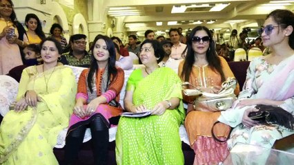 Zeenat Aman & Amruta Fadnavis Support Initiative Free Distribution Sanitary Pads