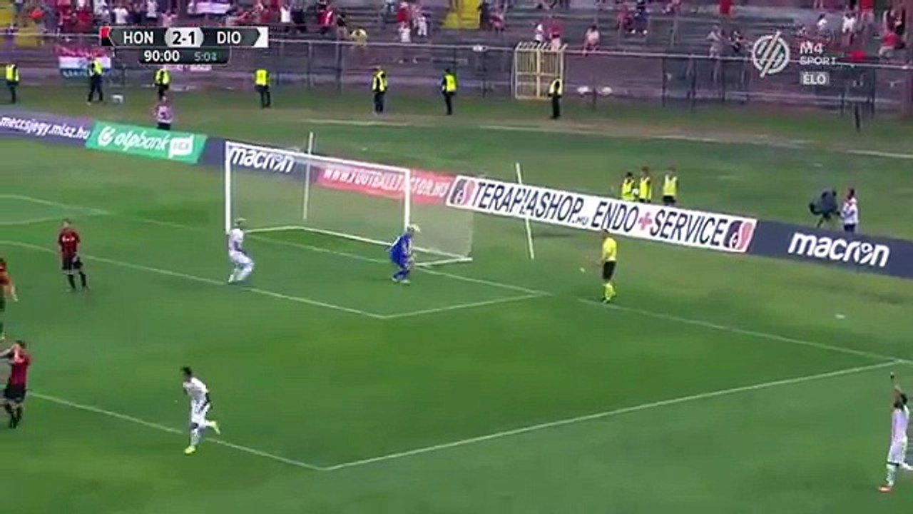 Diosgyori 2:2 Honved ( Hungarian NB I 22 July 2017)