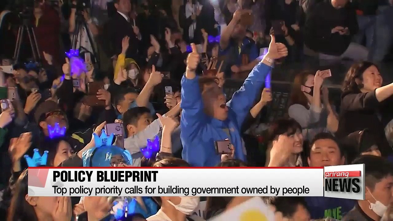 President Moon Jae-in's policy blueprint: Establishing a people-owned government