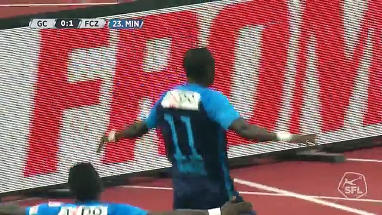 Grasshippers 0:1 FC Zürich (Swiss Super League 23 July 2017)
