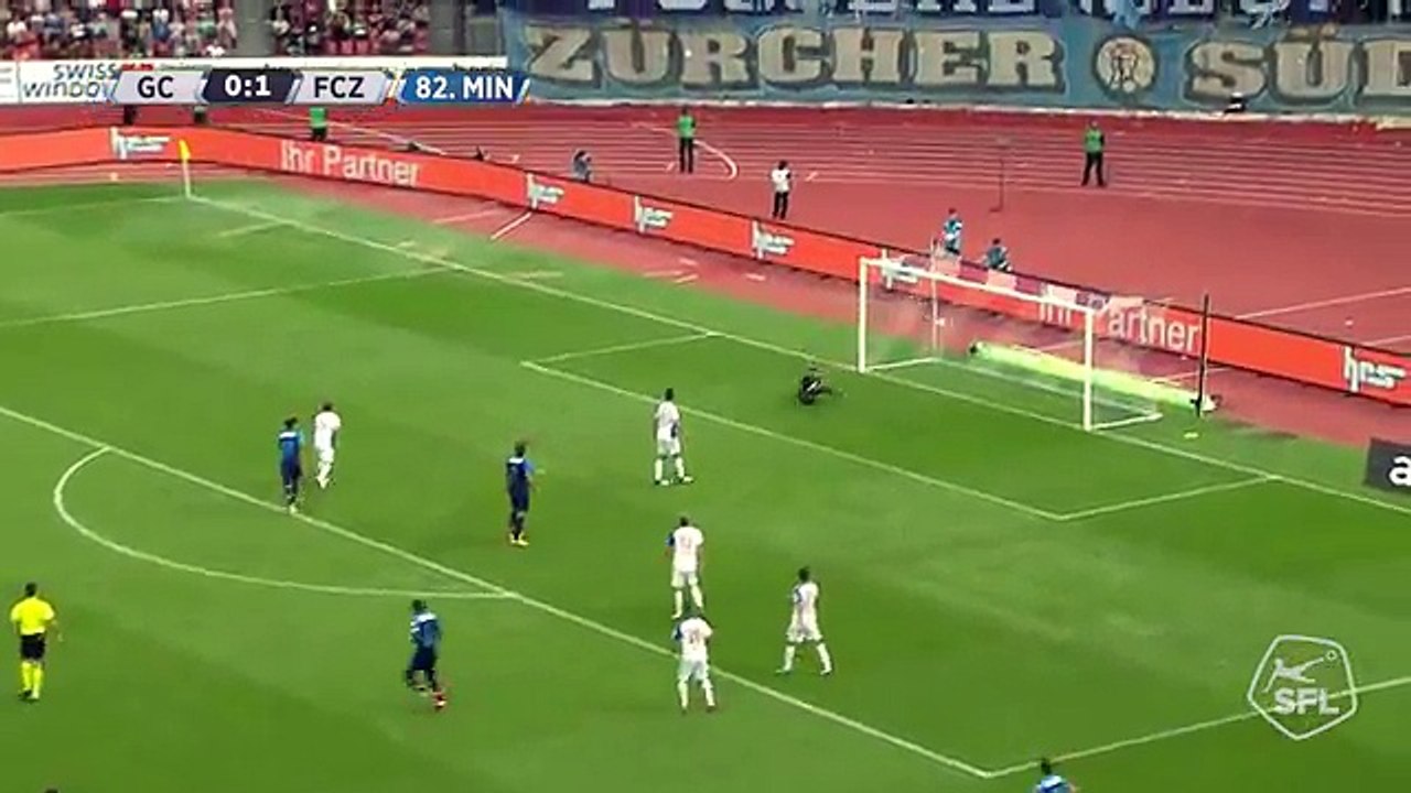 Grasshippers 0:2 FC Zürich (Swiss Super League 23 July 2017)