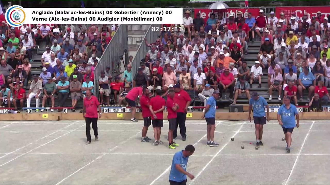 Finales M1 et M2, France Quadrettes, Sport Boul...