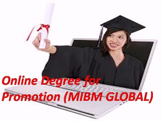 MIBM GLOBAL-Online Degree for Promotion