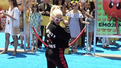 Christina Aguilera "The Emoji Movie" World Premiere