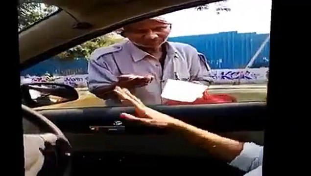 funny Even beggars also using ATM MACHINES