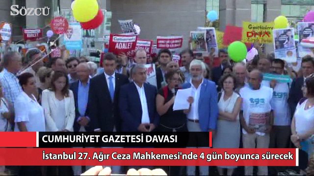 Cumhuriyet gazetesi davası başlıyor