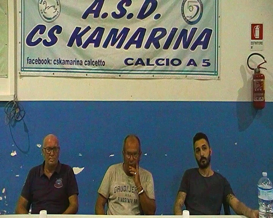 La presentazione del CS Kamarina