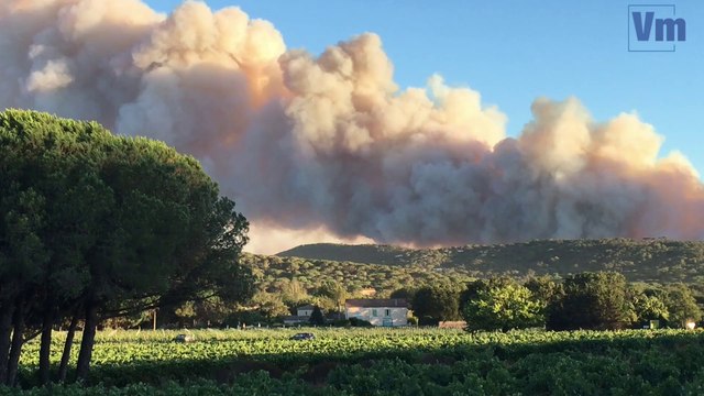 Incendies à La Croix Valmer et Ramatuelle