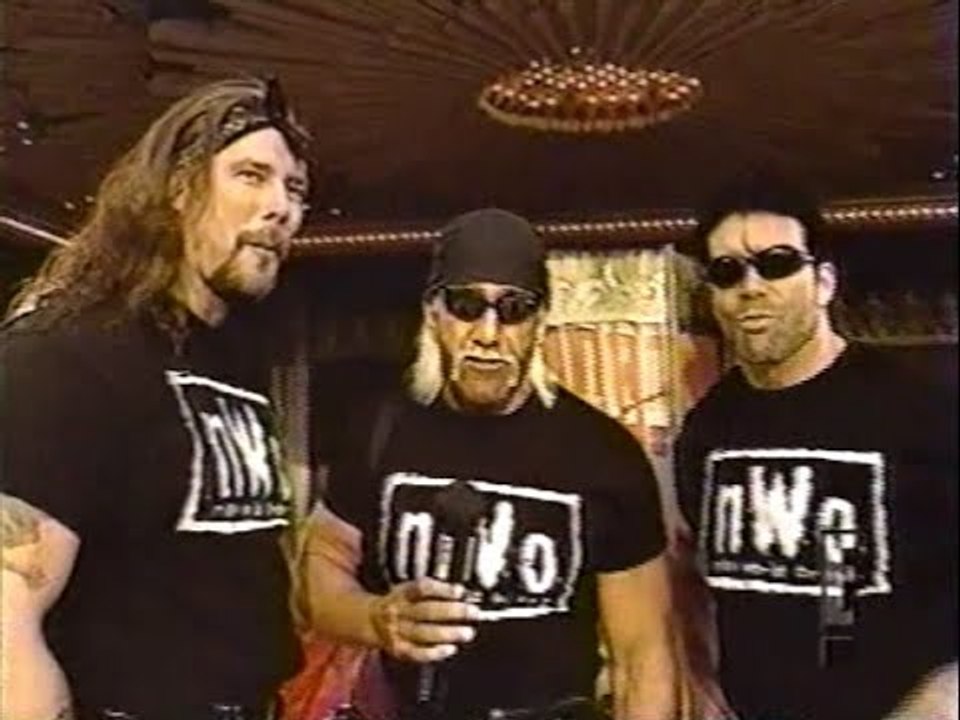 nWo (Hollywood Hogan, Scott Hall & Kevin Nash) at CableACE Awards [November 1996]