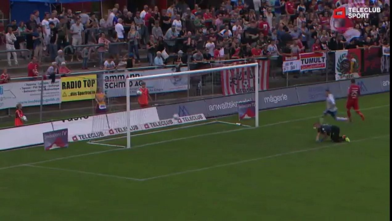 Winterthur 1:3	Wohlen (Swiss Challenge League 22 Juli 2017)