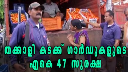 Security Guards In Indore protect Tomatoes | Oneindia Malayalam