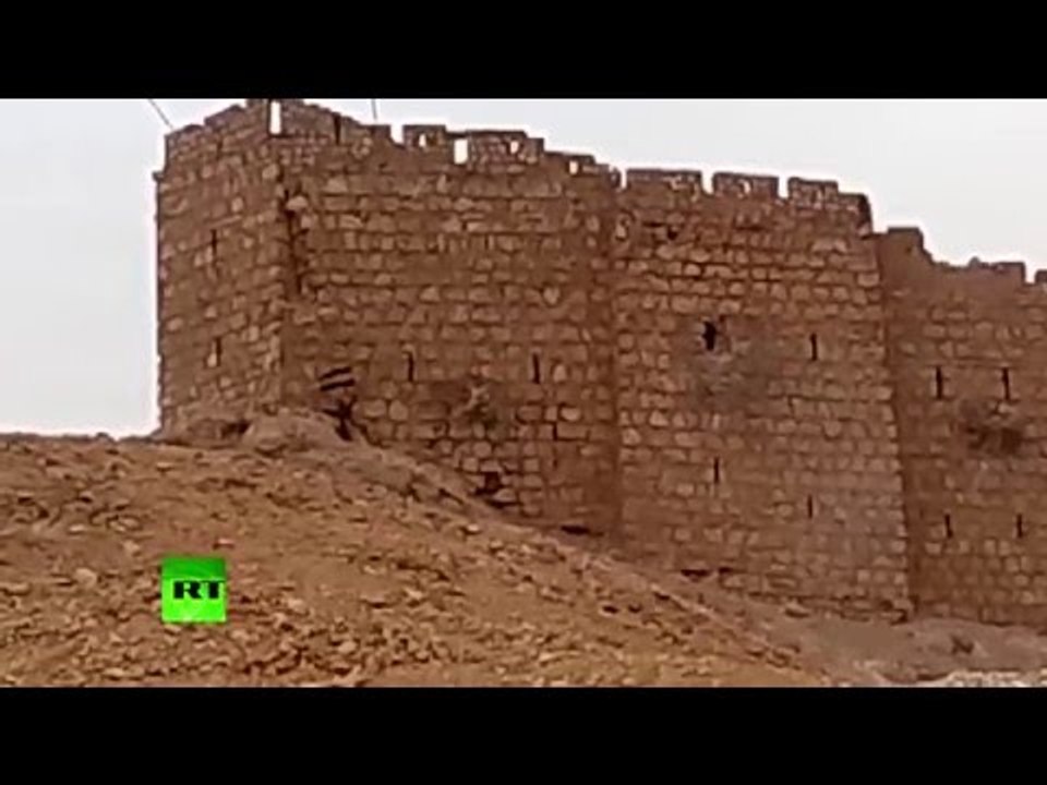 RAW: Syrian army retakes Palmyra citadel from ISIS