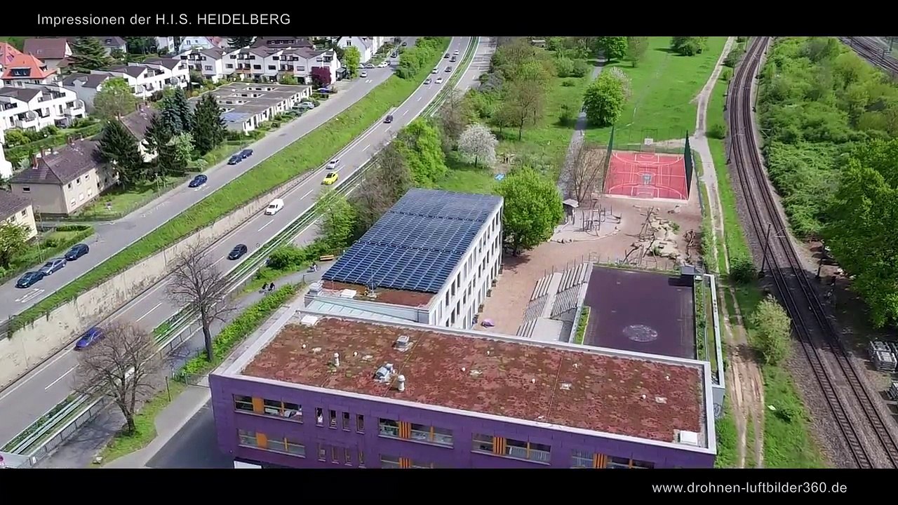 DROHNEN LUFTAUFNAHMEN der H I S HEIDELBERG, Luftbilder Luftaufnahmen mit Drohne