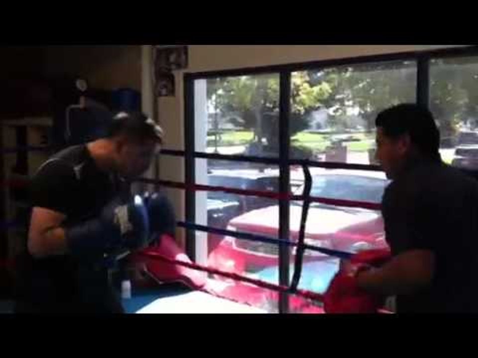 Brandon Rios With a Message to Robert Garcia