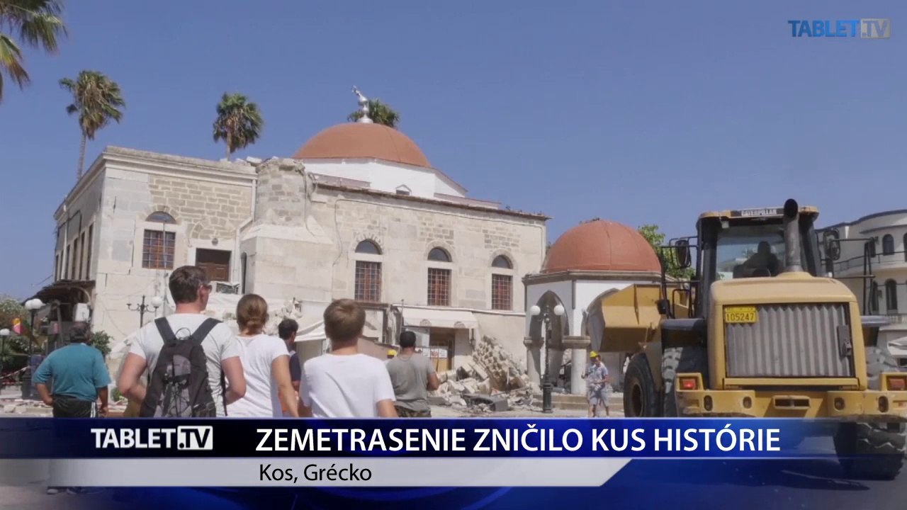 Zemetrasenie na ostrove Kos zničilo kus histórie